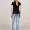 Slim Fit-polotröja i stretchbomull
