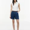 Slim Fit Sleeveless Script Monogram Polo
