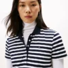 Slim Fit Stripe Polo Dress Slim Fit Stripe Polo Dress