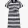 Slim Fit Stripe Polo Dress Slim Fit Stripe Polo Dress