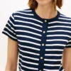 Slim Fit-T-shirt med knappar Slim Fit-T-shirt med knappar