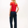 Slim Fit-T-shirt med knappar Slim Fit-T-shirt med knappar