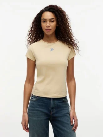Slim Fit T-shirt med monogram