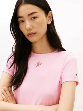 Slim Fit T-shirt med monogram