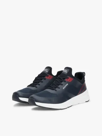 Sneakers i blandmaterial