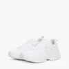 Sneakers i grovt läder med blandade texturer Sneakers i grovt läder med blandade texturer