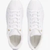 Sneakers i läder med Hilfiger-logotyp Sneakers i läder med Hilfiger-logotyp