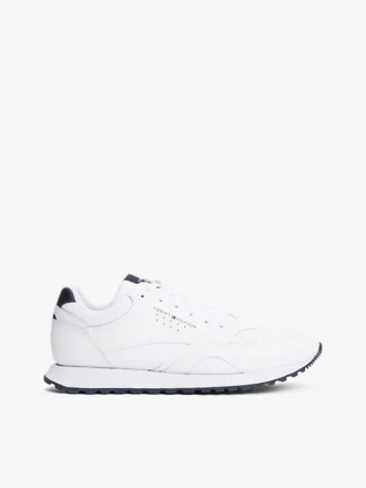 Sneakers i lädermix