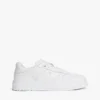 Sneakers i slätt läder med cupsole Sneakers i slätt läder med cupsole