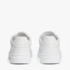 Sneakers i slätt läder med cupsole Sneakers i slätt läder med cupsole
