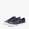 Sneakers i vulkaniserat läder