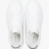 Sneakers i vulkaniserat läder