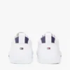 Sneakers i vulkaniserat läder