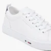 Sneakers i vulkaniserat läder