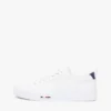 Sneakers i vulkaniserat läder