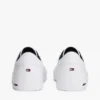 Sneakers i vulkaniserat läder med flaggstripe