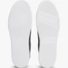 Sneakers i vulkaniserat läder med flaggstripe