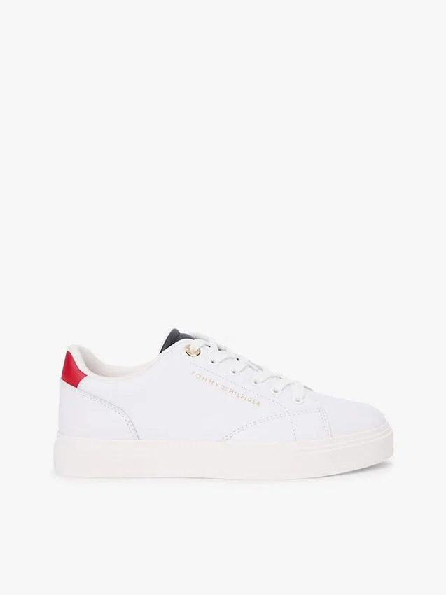 Sneakers med lädercupsole Sneakers med lädercupsole