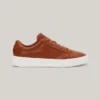 Sneakers med lädercupsole