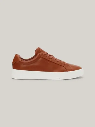 Sneakers med lädercupsole