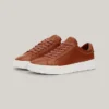 Sneakers med lädercupsole
