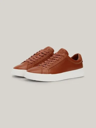 Sneakers med lädercupsole