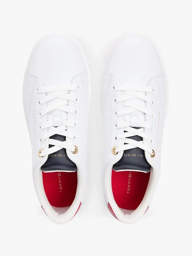 Sneakers med lädercupsole Sneakers med lädercupsole