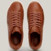 Sneakers med lädercupsole