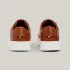 Sneakers med lädercupsole