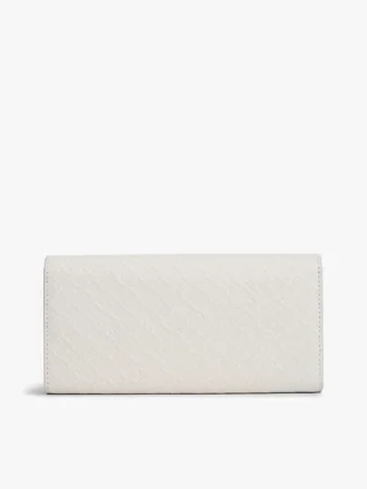 Stor plånbok med monogram över hela ytan