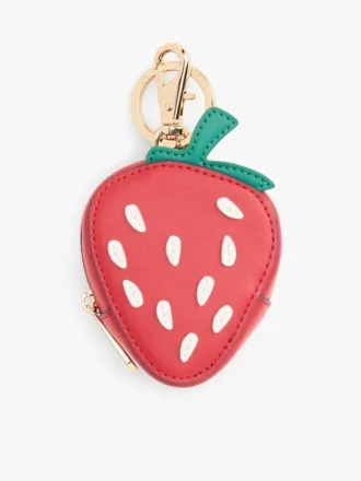 Strawberry Coin Purse Bag Charm
