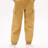Stretch-chino-joggingbyxor för barn