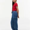 Stretch-chino-joggingbyxor för barn Stretch-chino-joggingbyxor för barn