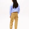 Stretch-chino-joggingbyxor för barn