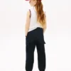 Stretch-chino-joggingbyxor för barn