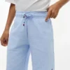 Stretch-seersuckershorts för barn Stretch-seersuckershorts för barn