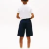 Stretch-seersuckershorts för barn Stretch-seersuckershorts för barn