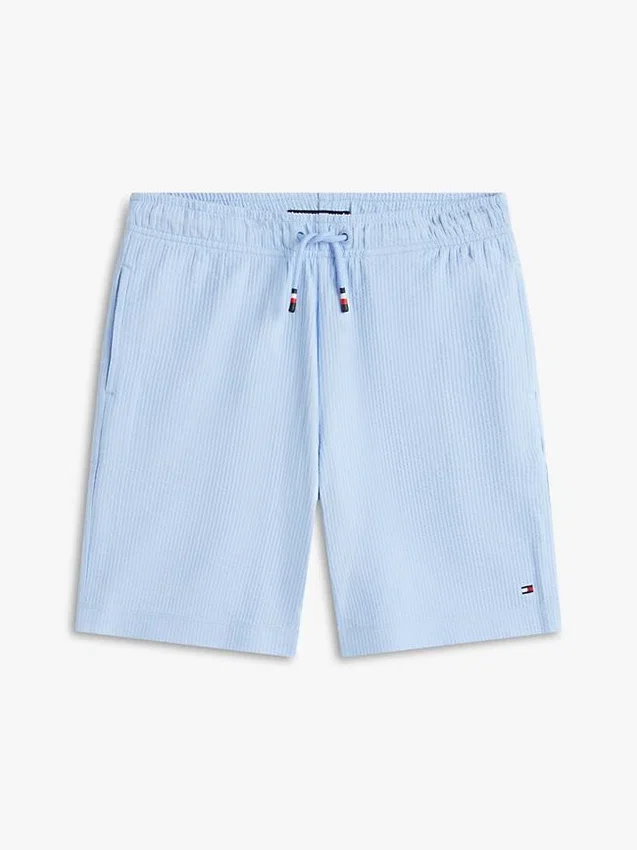 Stretch-seersuckershorts för barn Stretch-seersuckershorts för barn