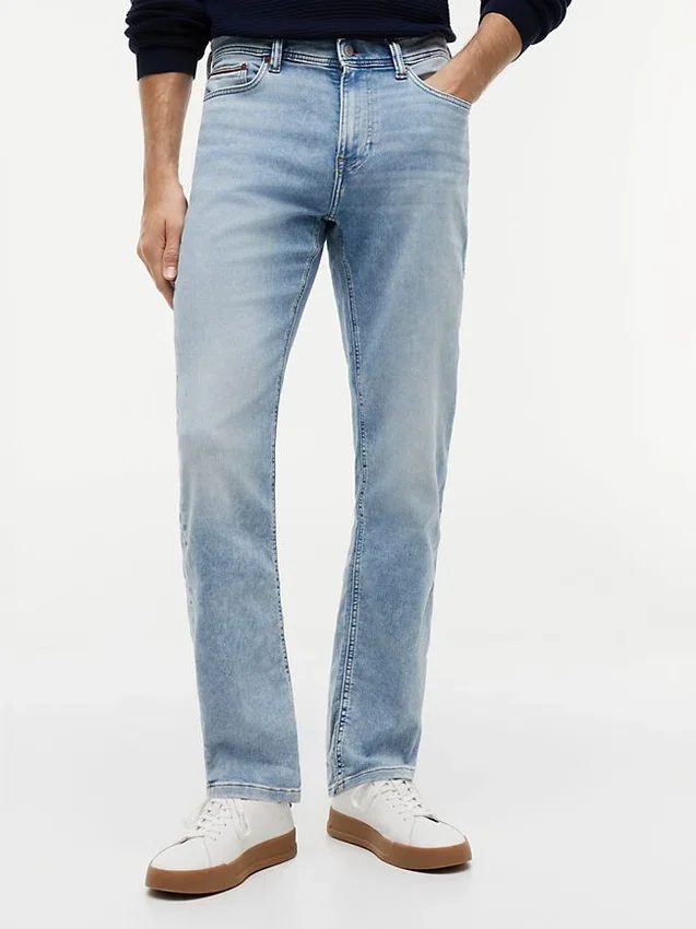 Stretch Straight Jeans Stretch Straight Jeans