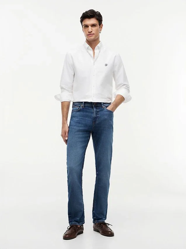 Stretch Straight Jeans Stretch Straight Jeans