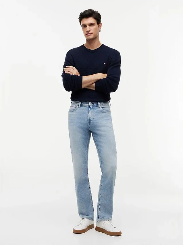 Stretch Straight Jeans Stretch Straight Jeans