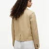 Stretch-twillblazer med monogram Stretch-twillblazer med monogram
