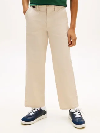 Stretchiga, baggy chinos för barn