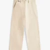 Stretchiga, baggy chinos för barn