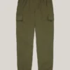 Stretchiga cargobyxor i chino för barn