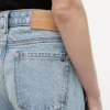 Stretchiga jeans med hög midja Stretchiga jeans med hög midja