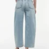 Stretchiga jeans med hög midja Stretchiga jeans med hög midja