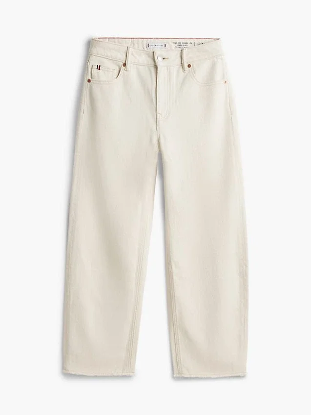 Stretchiga jeans med hög midja Stretchiga jeans med hög midja