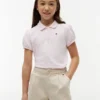 Stretchpolo med puffärmar för barn Stretchpolo med puffärmar för barn