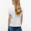 Stretchpolo med puffärmar för barn Stretchpolo med puffärmar för barn